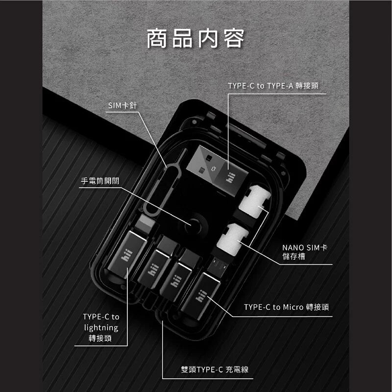 旅遊隨行卡l體積小l內置手電筒l無線充電l適合在外工作旅遊l旅行|付款後3-5個工作天發貨