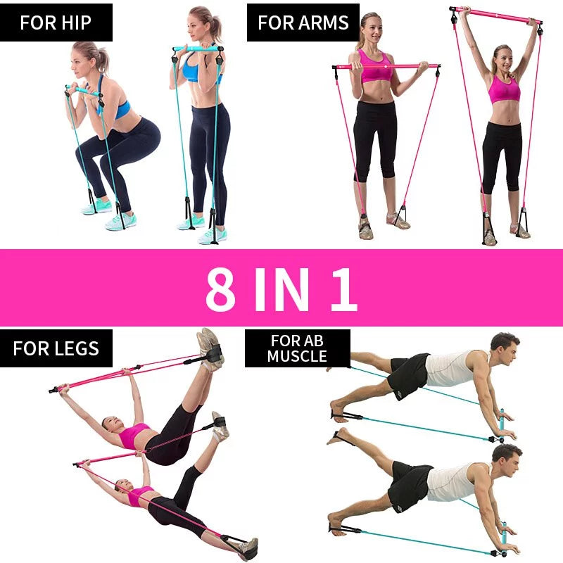 ShapeUp A2 Pilates 8-in-1 健身神器|在家運動|便攜|健身|普拉提| 【8/2 截單，預計 :8月中至8月尾發貨】
