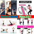 ShapeUp A2 Pilates 8-in-1 健身神器|在家運動|便攜|健身|普拉提| 【8/2 截單，預計 :8月中至8月尾發貨】